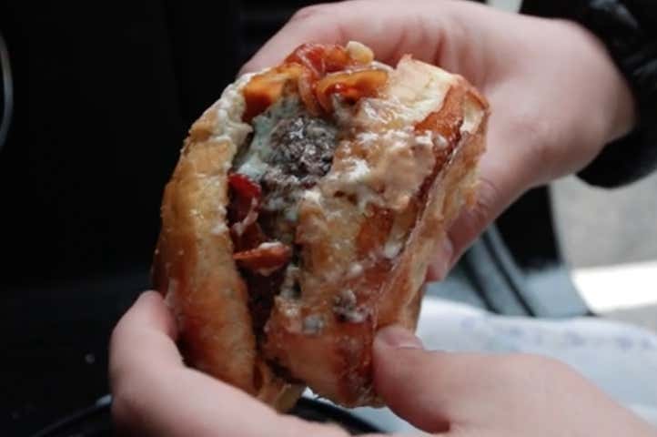 If A French Bakery Randomly Has A Burger On The Menu You Just KNOW It's Gonna Be Insane