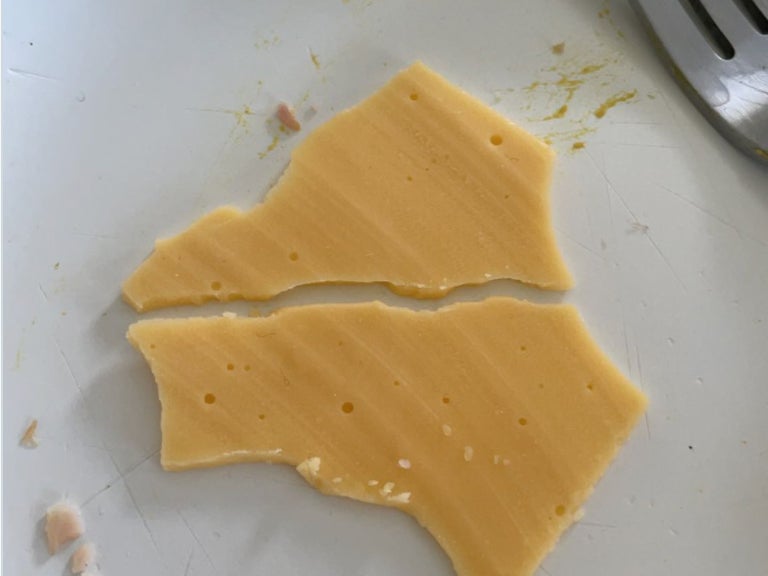 Tell Me These Pieces Of Cheese Don't Look Exactly Like Virginia & North Carolina