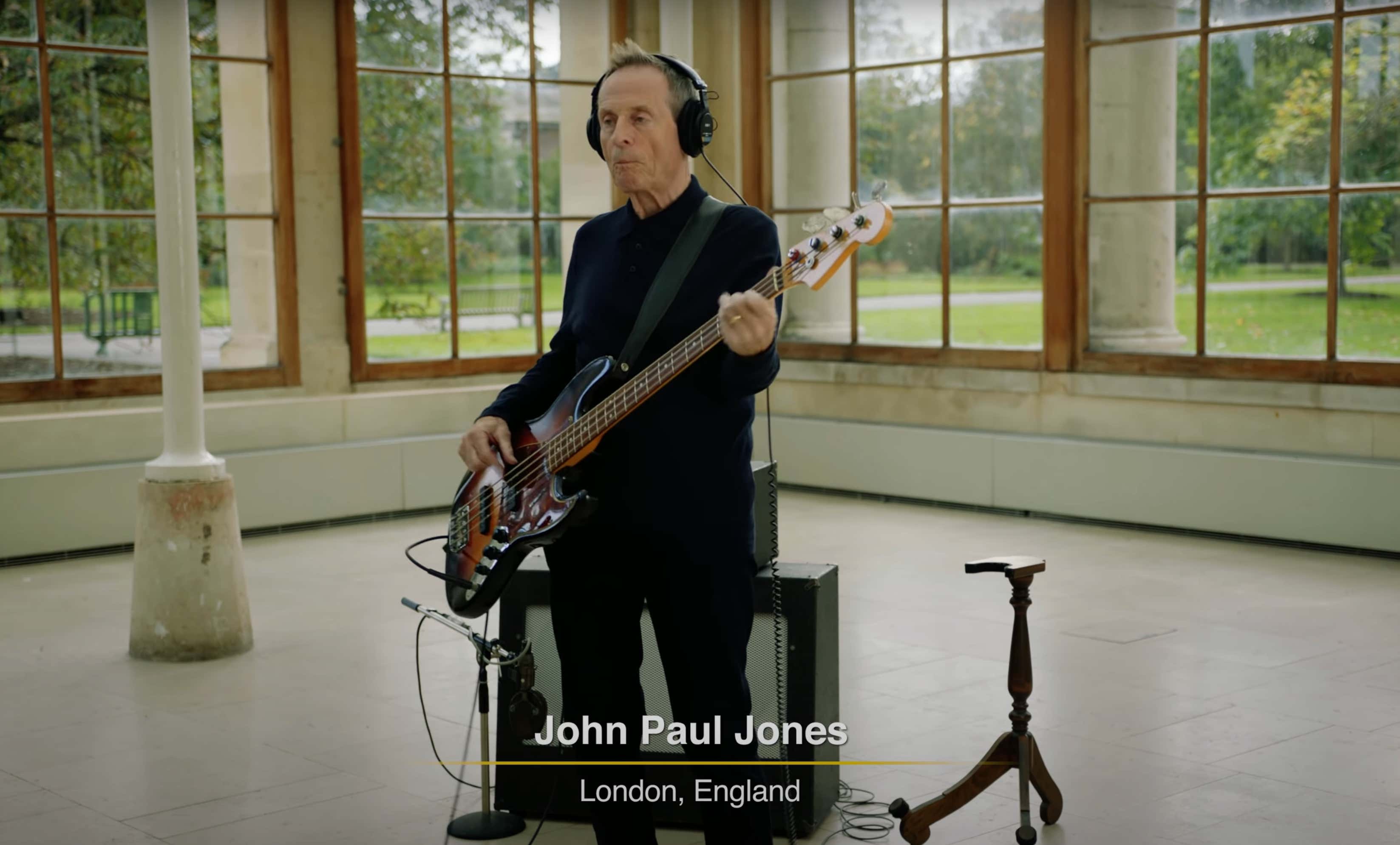 Watch John Paul Jones Play 'When The Levee Breaks' With Musicians From All Around The World