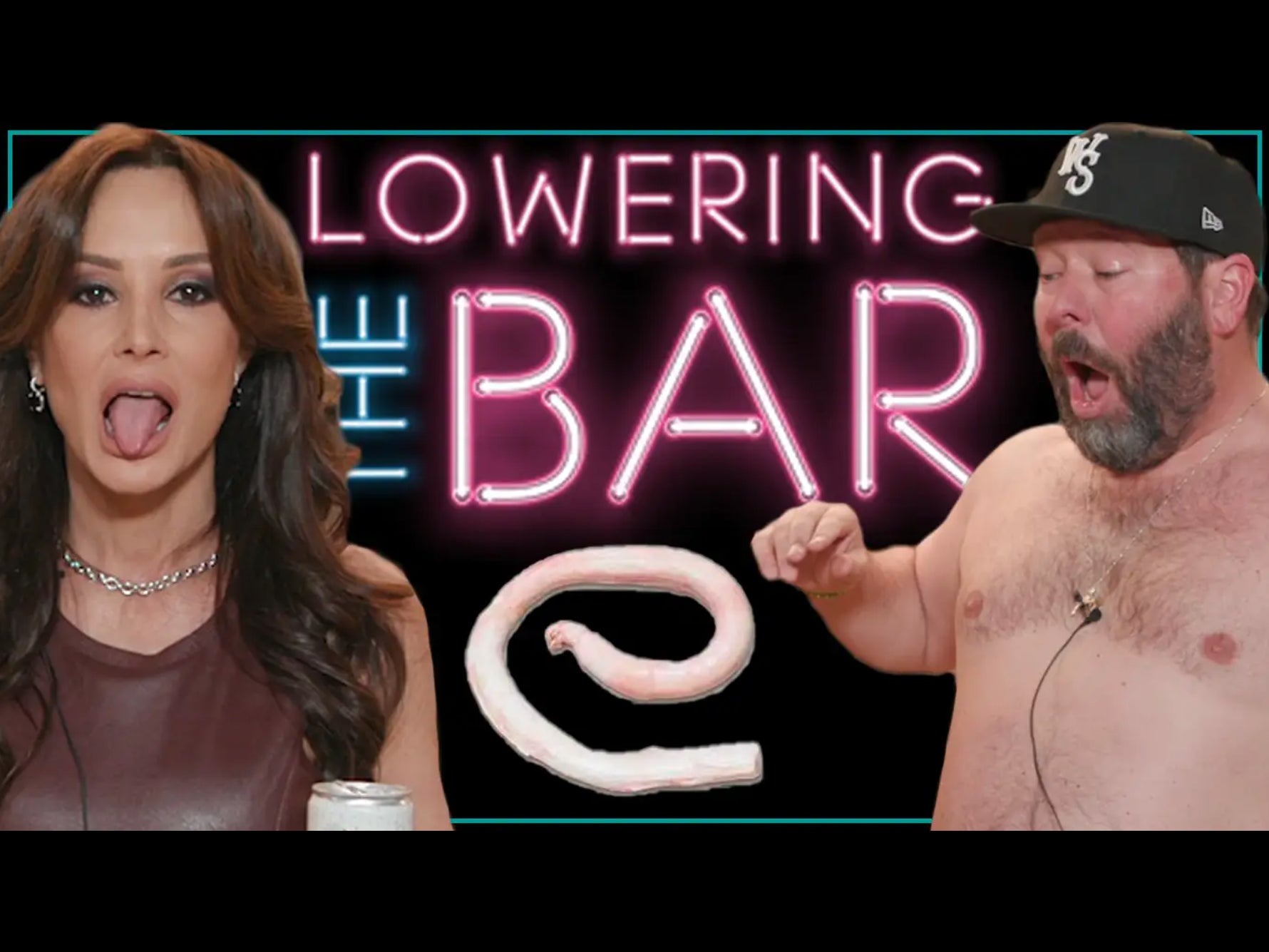 Barstool HQ Eats MONSTER Size Bull Penis With Bert Kreischer and Lisa Ann