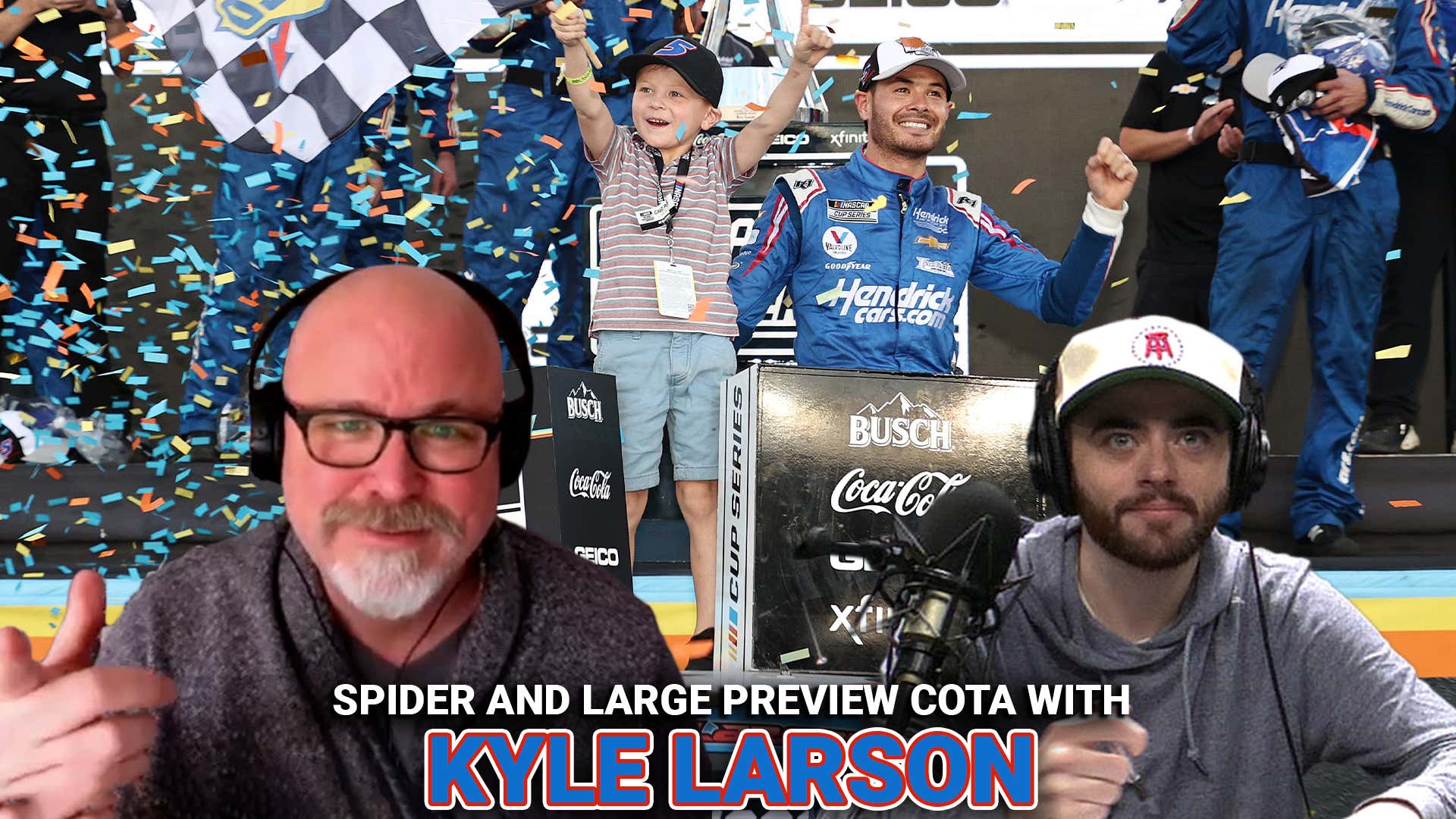 Kyle Larson Takes Us Into COTA