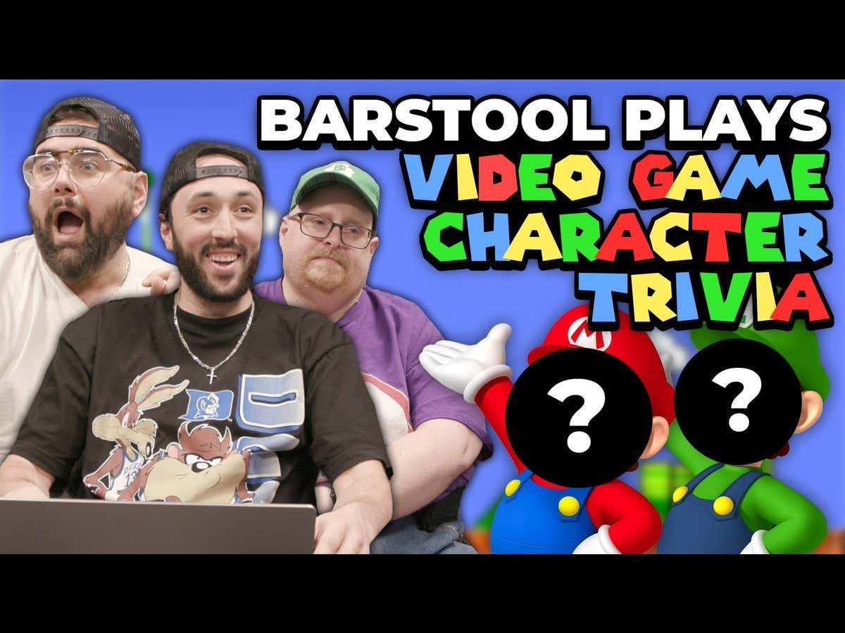 Barstool Sports Guesses Iconic Video Game Characters (And Epically Fail