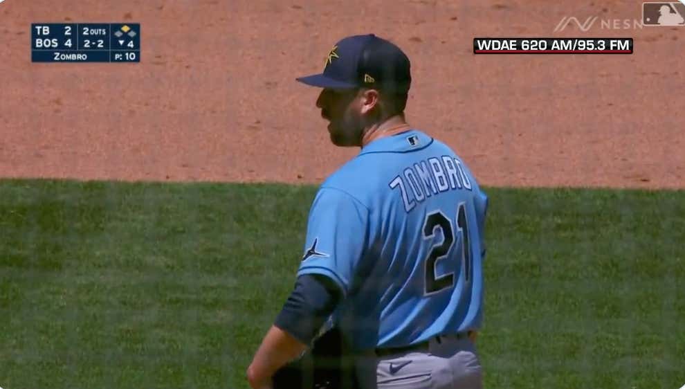 Tyler Zombro, The Rays Pitcher Who Almost Died After Being Hit In The Head Last Year, Made His Comeback Today On A Big League Mound And That Is Awesome