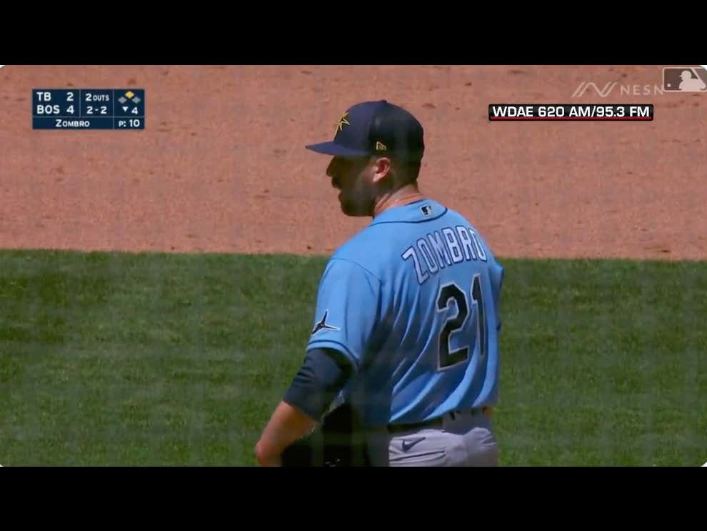 Tyler Zombro, The Rays Pitcher Who Almost Died After Being Hit In The Head Last Year, Made His