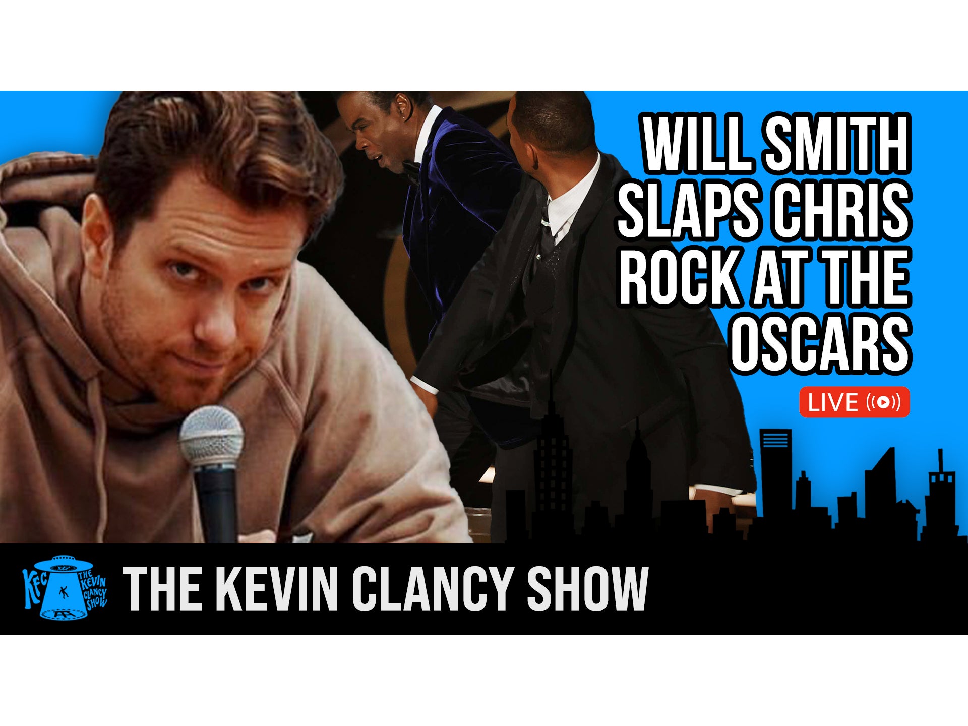 Emergency TKCS: Kevin Clancy Reacts to Will Smith Slapping Chris Rock at Oscars