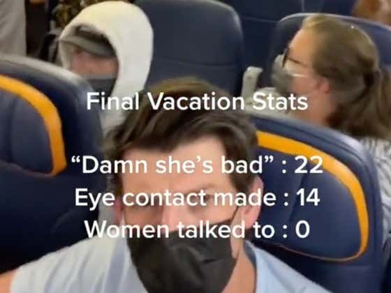 Congrats To These Guys On Making 14 Whole Eye Contacts With Girls On Their Vacation
