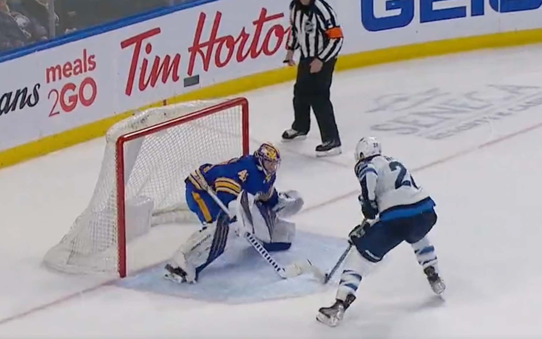 There Comes A Time In Every Goalie's Life When You Just Have To Throw A Damn Poke Check