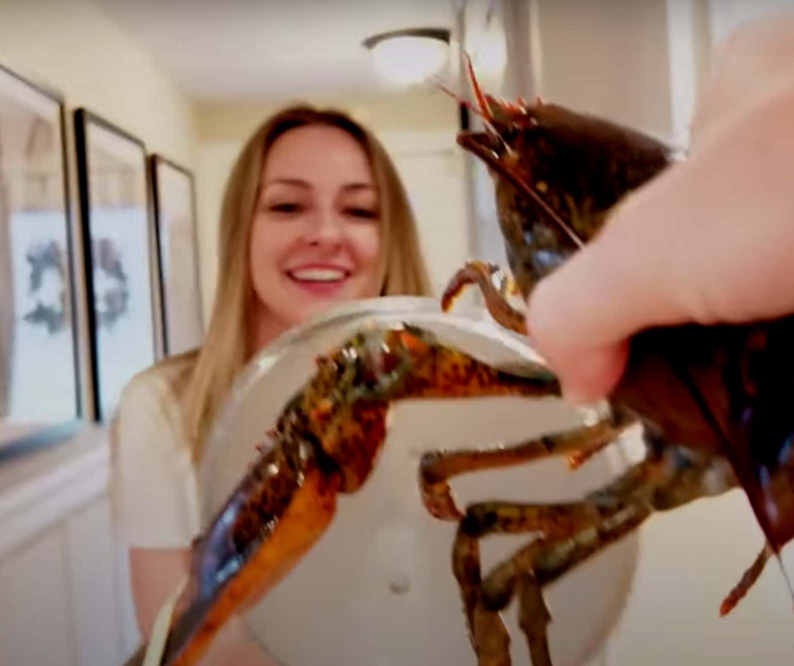 This Video Of A Guy Chasing His Wife With A Lobster Every Year For 9 Years Straight Is The Most Delightful Video You Will Watch Today