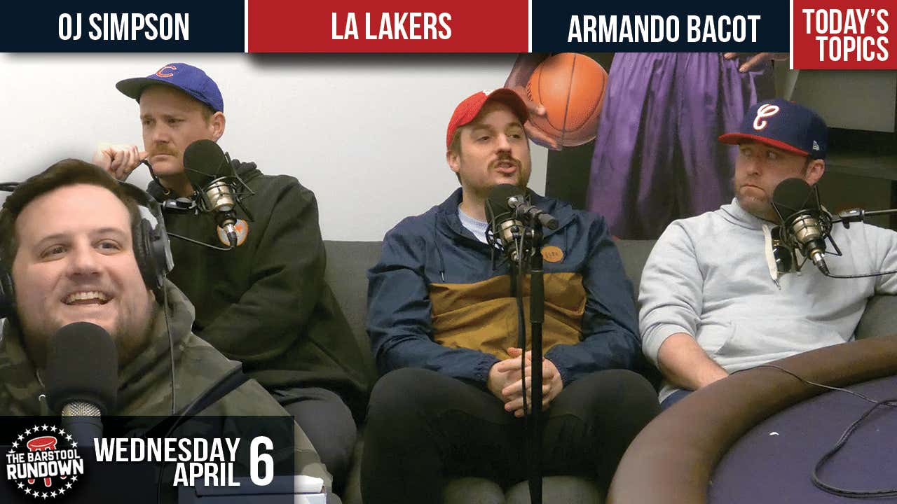 The Letdown Lakers Barstool Rundown April 6, 2022 Barstool Sports