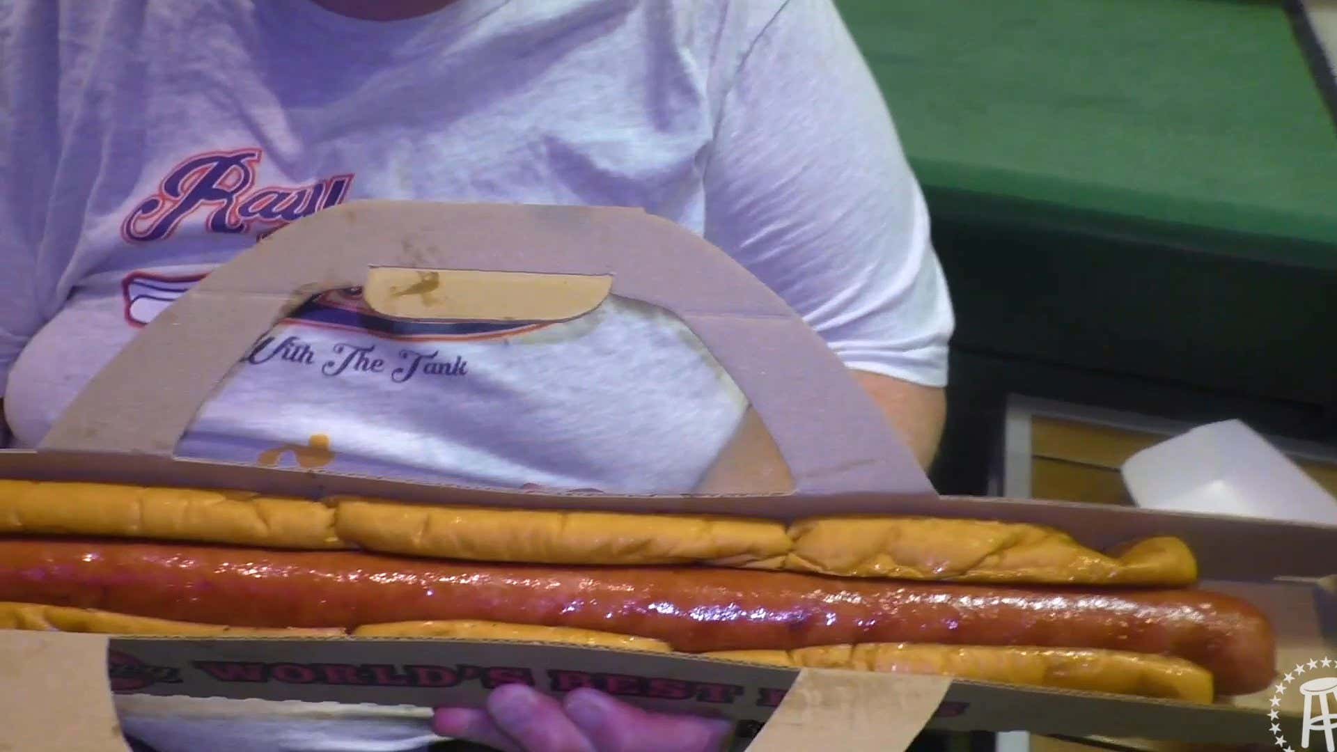 Raw Dogging Hall of Fame Hot Dogs Universal City Walk Orlando