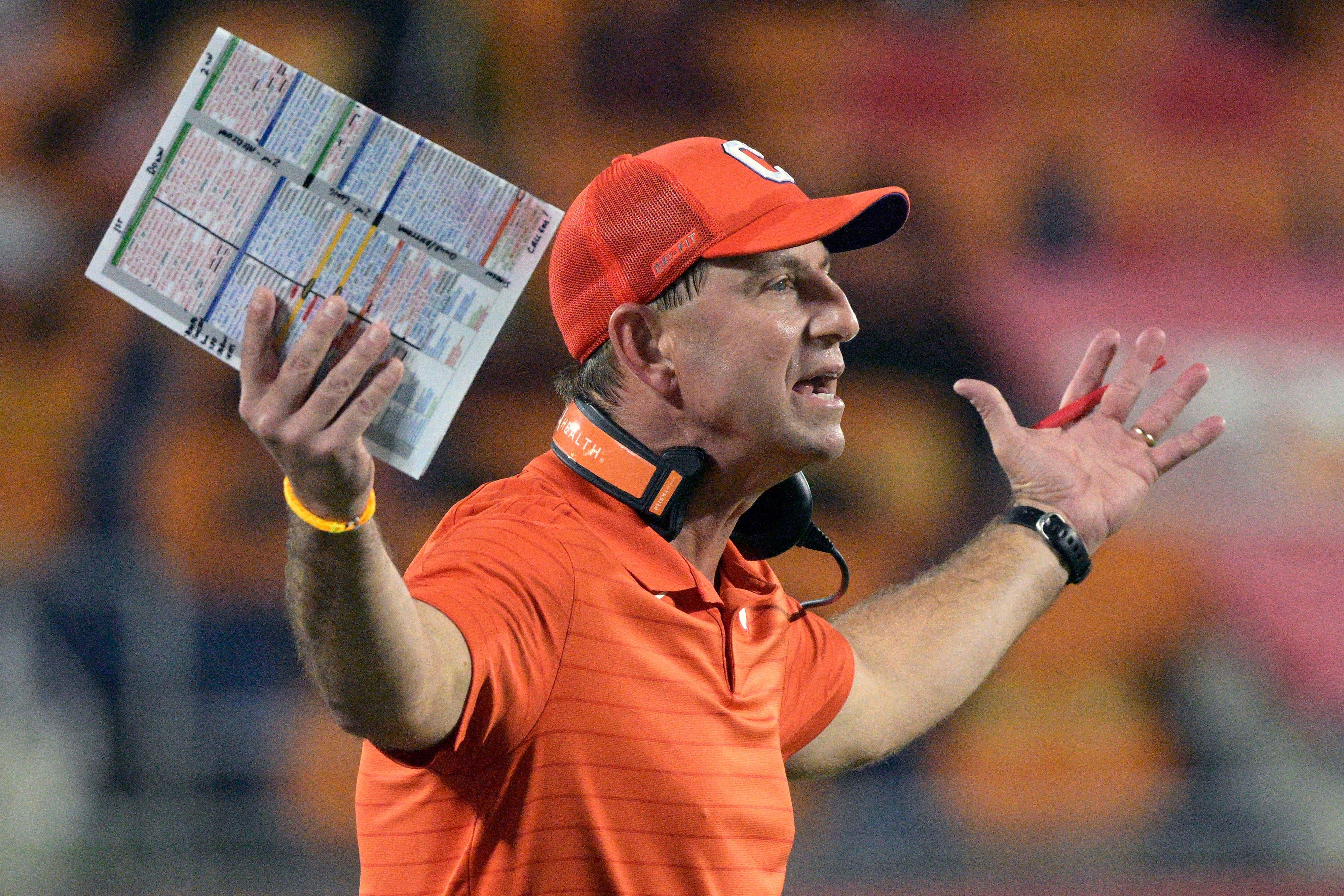 Dabo Swinney Once Again Made a Complete Ass of Himself Talking About Collegiate Players Making Money