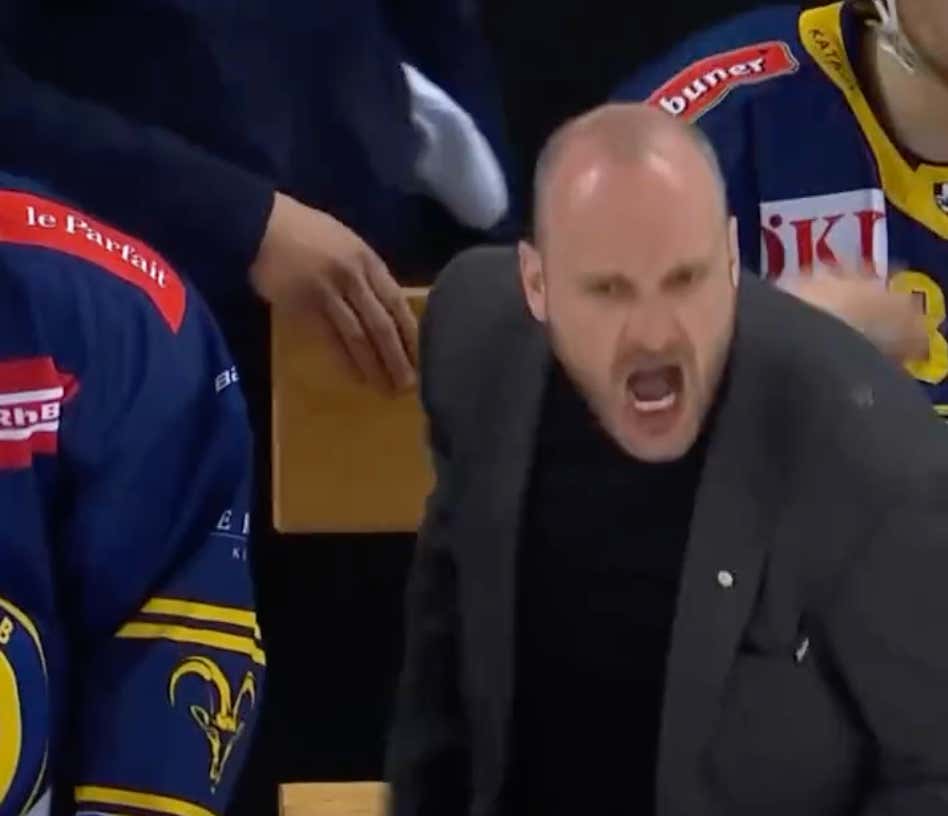 Swiss Hockey Coach Gives Us One Of The Best Unhinged Meltdowns In Recent Memory