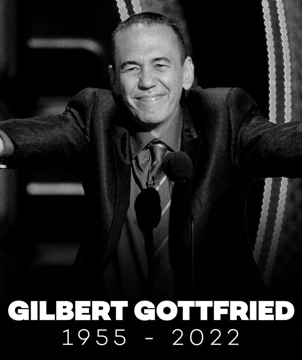Gilbert Gottfried Has Passed Away At Age 67
