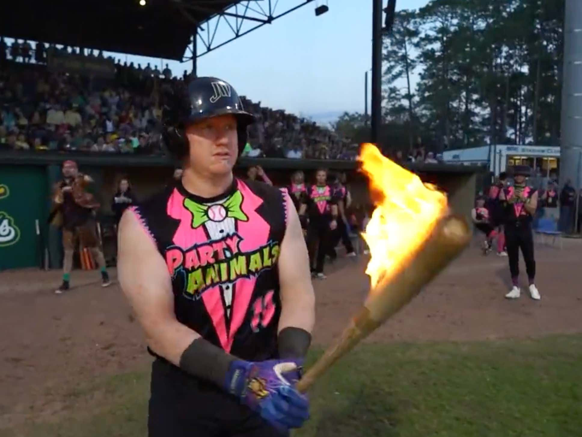 The Savannah Bananas Games Are Now Going Full Slugfest With Players