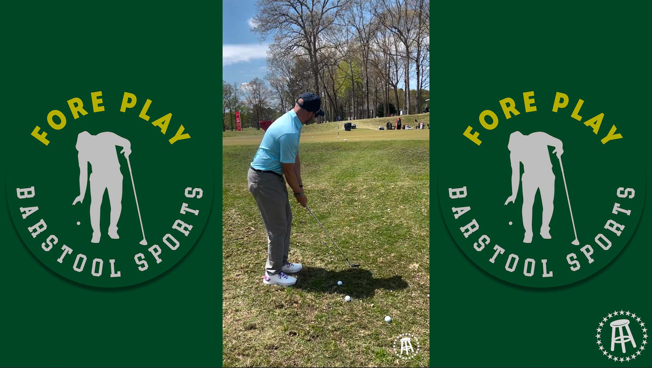 The Practice Green At The Barstool Classic Really Tests My Short Game