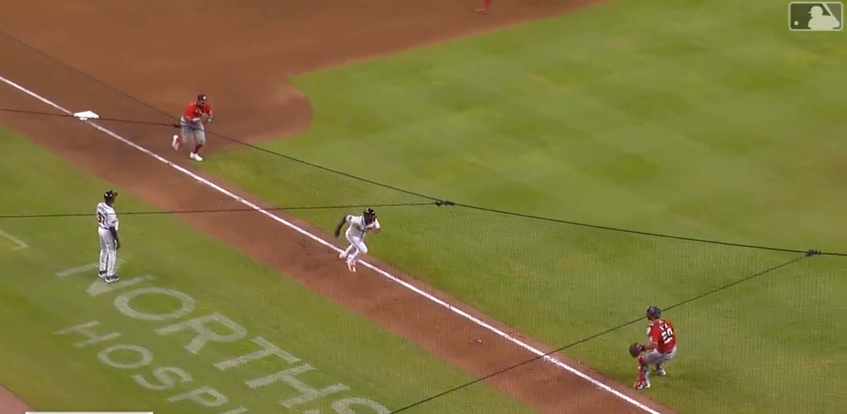You Have to See This Rundown Attempt by the Washington Nationals to Believe It
