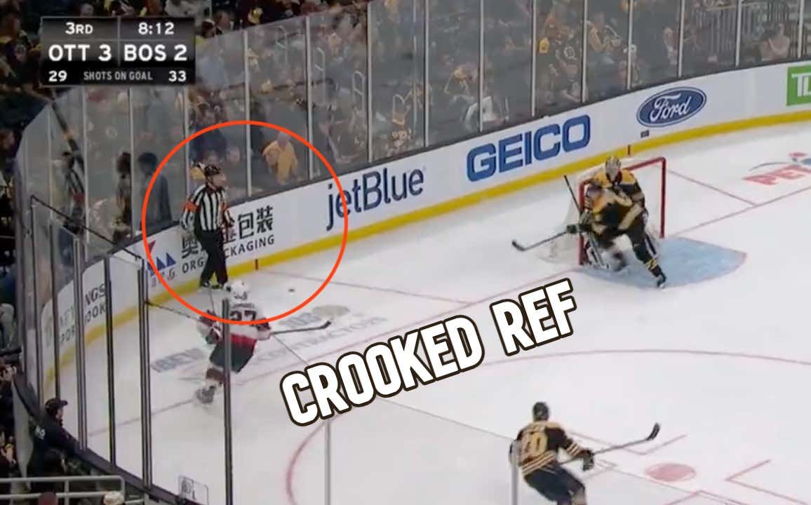 We Now Have Evidence As Clear As Daylight That NHL Refs Are In The Pockets Of The Boston Bruins