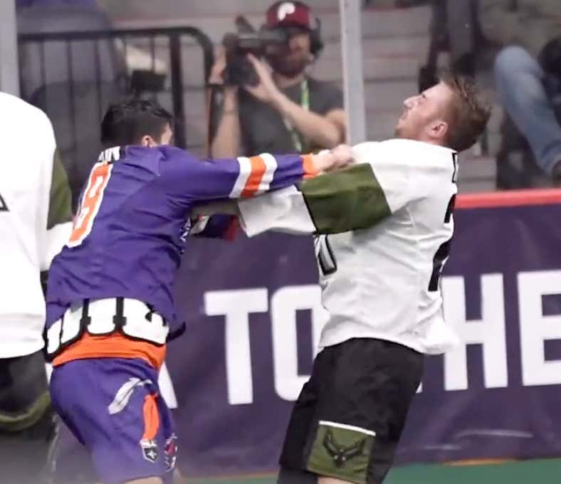 Here's A Not So Gentle Reminder That Lacrosse Fights Are Easily The Most Brutal 30 Seconds In All Of Sports