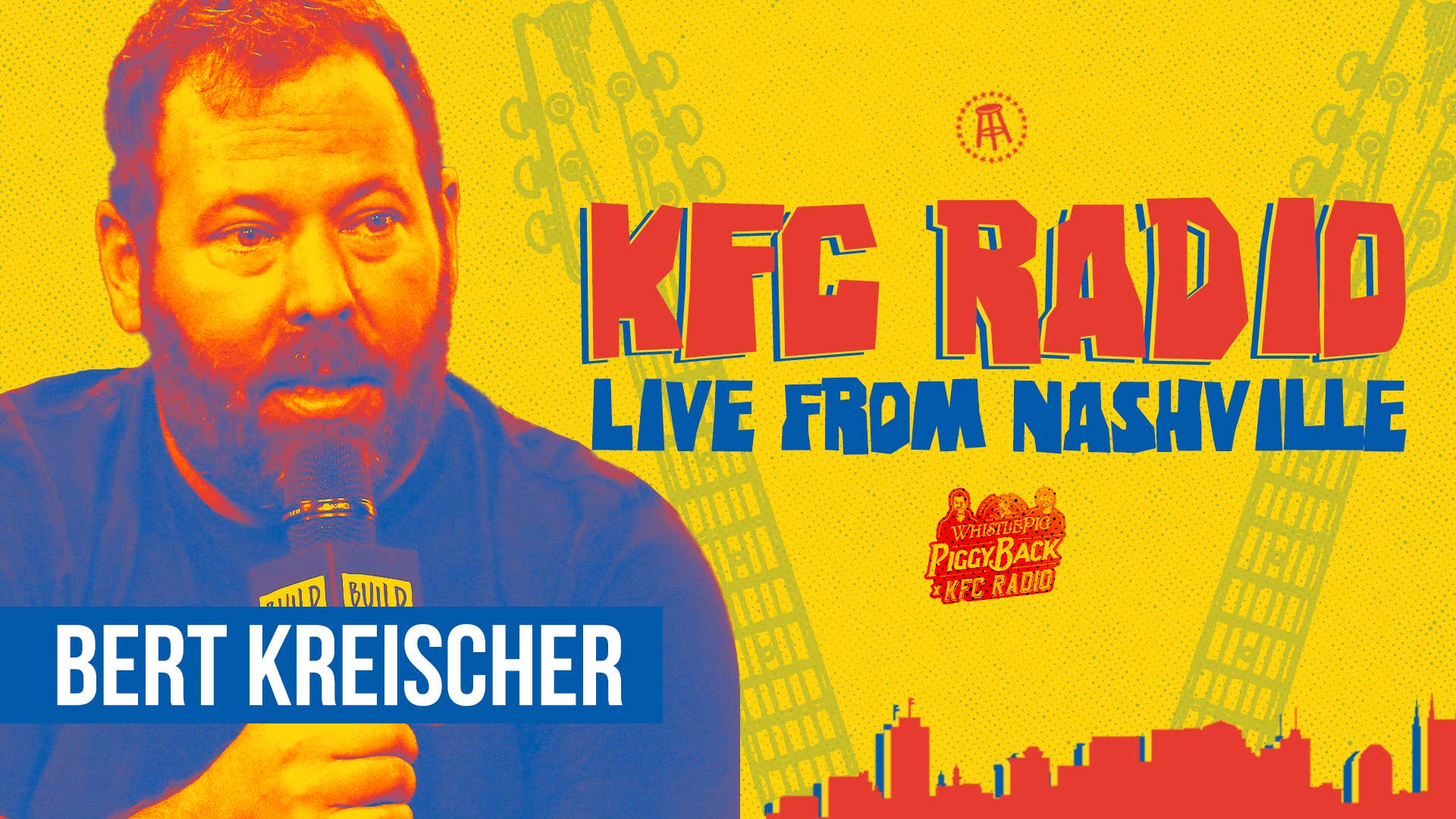Bert Kreischer Joins us for KFC Radio Radio Live in Nashville presented