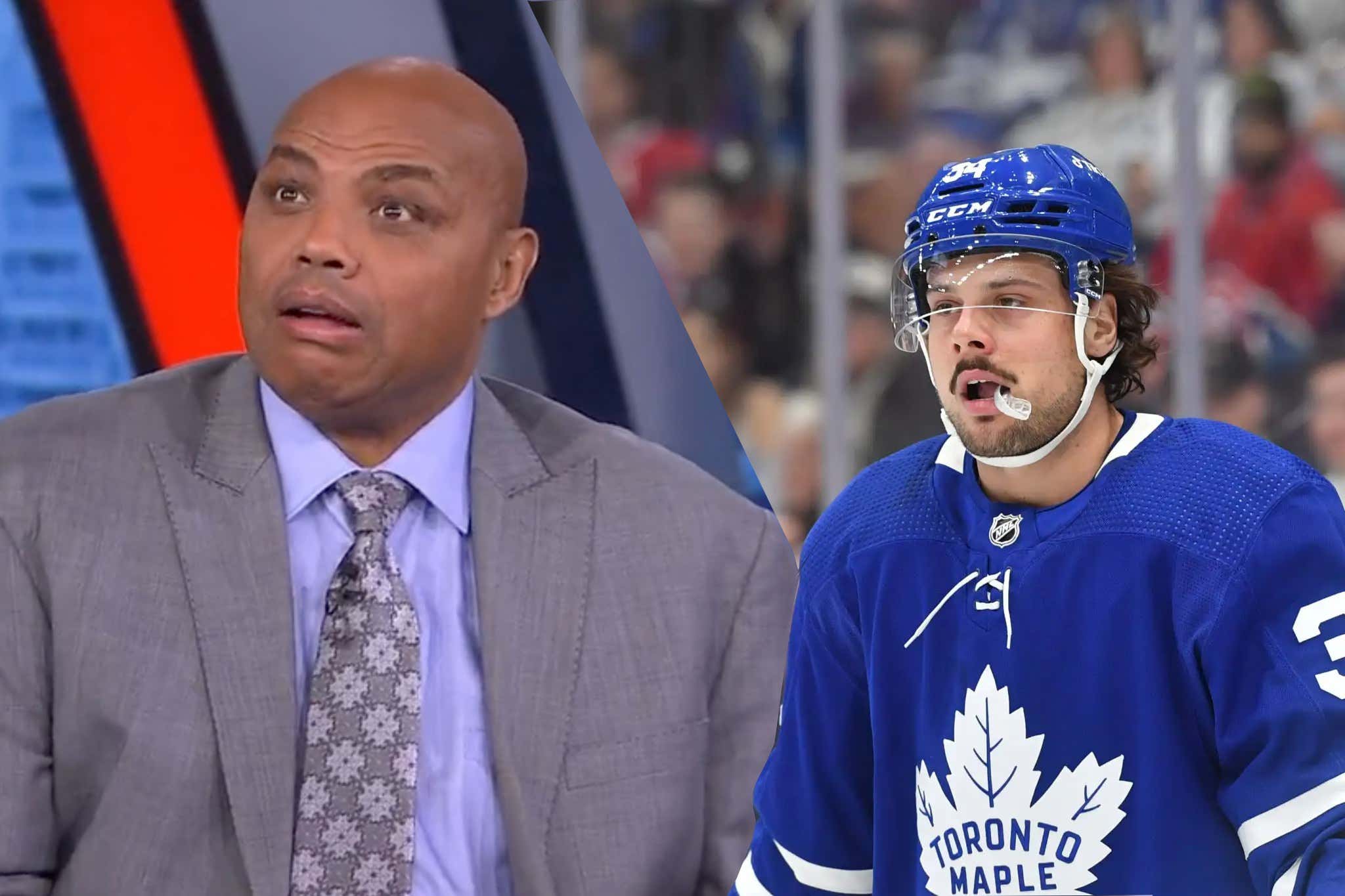 Charles Barkley Guarantees The Toronto Maple Leafs Will Win A Playoff Series This Year, Which Guarantees He'll Look Like A Bozo In May