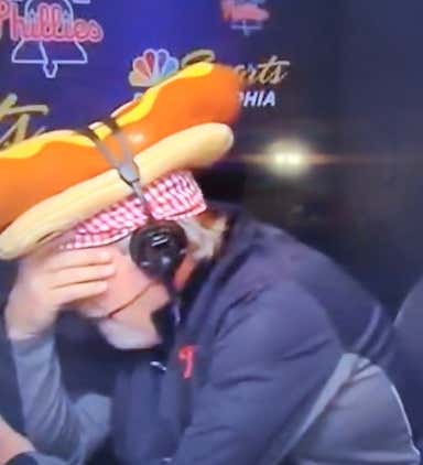 John Kruk Has Landmark Night Of Broadcasting, Gets Possible Concussion During Mid-Game Hot Dog Toss