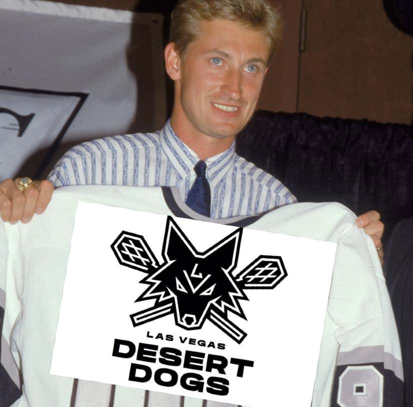 In The Biggest Moment In Spittin Chiclets History, They Got To Announce The Name Of The New Las Vegas Lacrosse Team With Wayne Gretzky