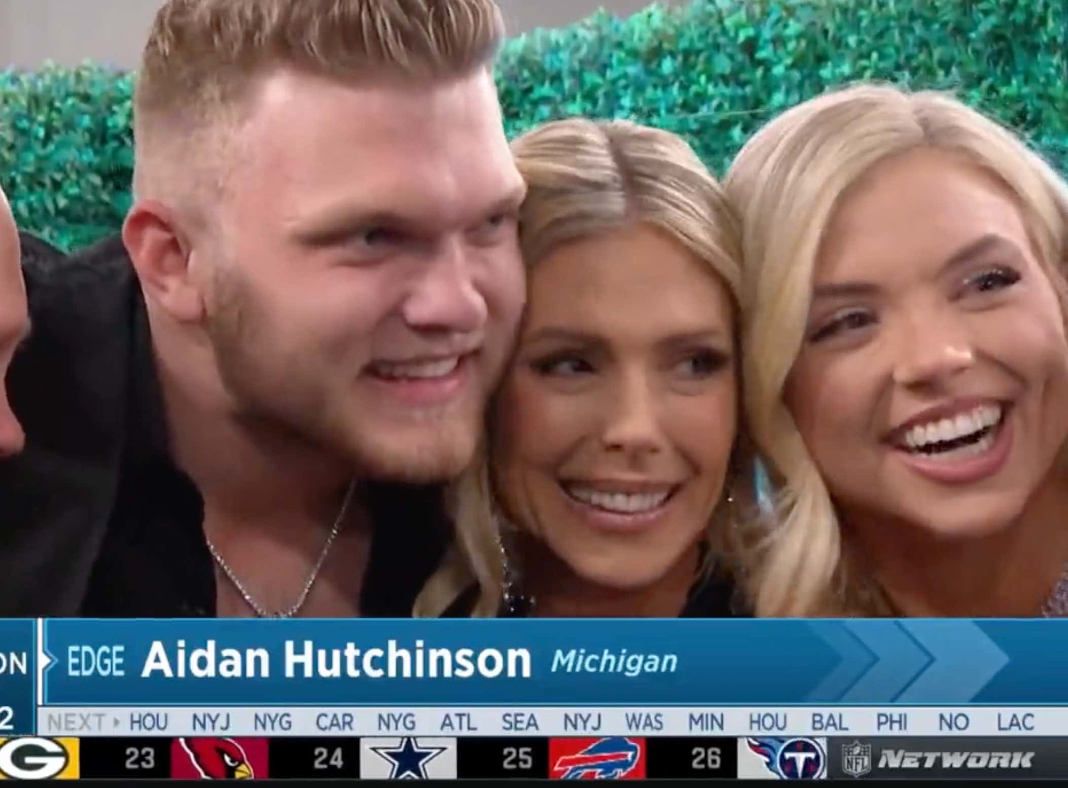 Aidan Hutchinson's Mom May Have Already Won The NFL Draft