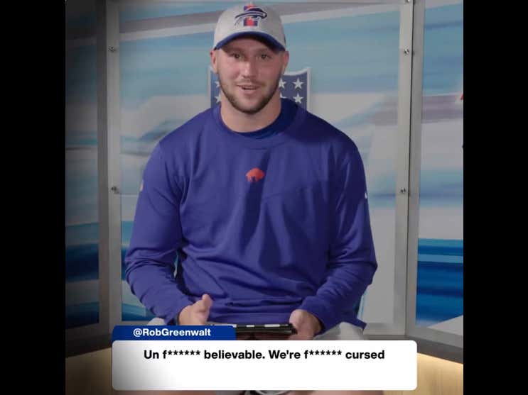 Josh Allen Reading A Bunch Of Mean Tweets Sent Right After The Bills Drafted Him Is The Perfect Reminder That Nobody Knows What The Hell They Are Talking About When It Comes To The NFL Draft