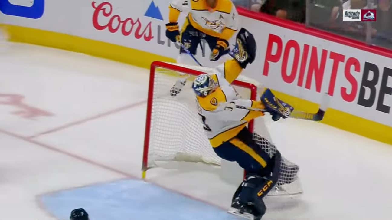 Sometimes The Posts Are A Goalie's Best Friend. Other Times They Try To Kill You