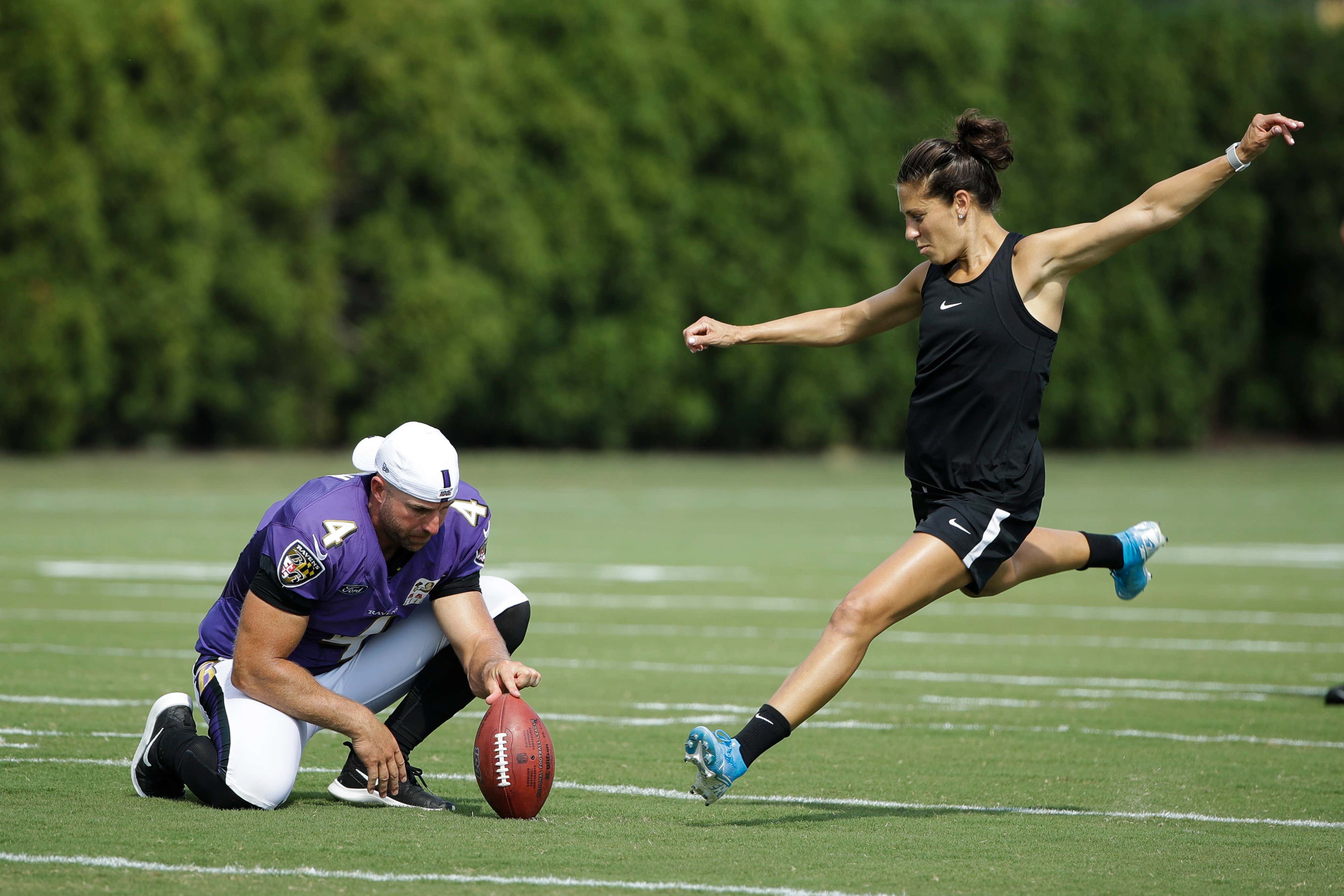 Carli Lloyd May Have A Future As A Kicker In The NFL