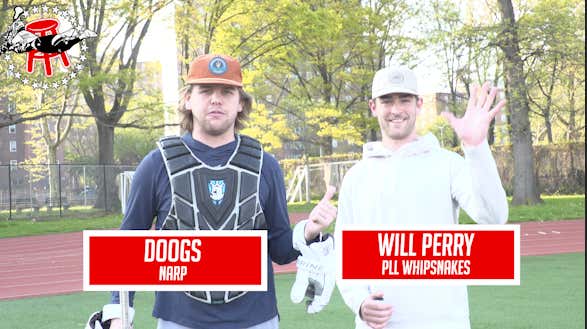 Here's What Happens When You Put A Blogger Between The Pipes And Let A Professional Lacrosse Player Shoot On Him