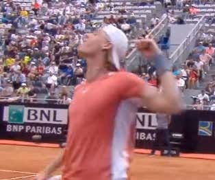 WATCH: 23-Year-Old Tennis Star Denis Shapovalov Screams At Crowd To "Shut The Fuck Up" After Questionable Call During Italian Open