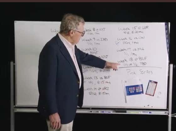 The Patriots Crushed the Competition with Their Schedule Release Video