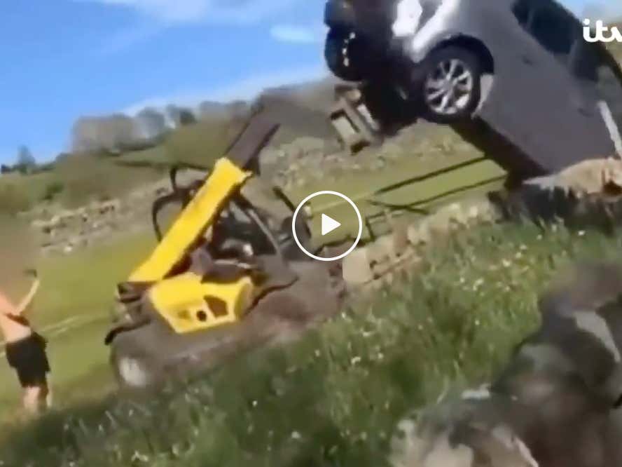 VIDEO Farmer Flips Car Off Property Found Not Guilty of Any Charges