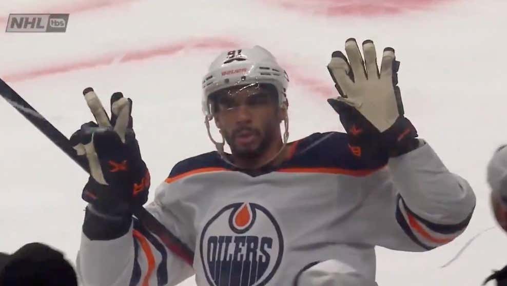 Say What You Want About Evander Kane, But This "Game 7" Celebration Was All-Time