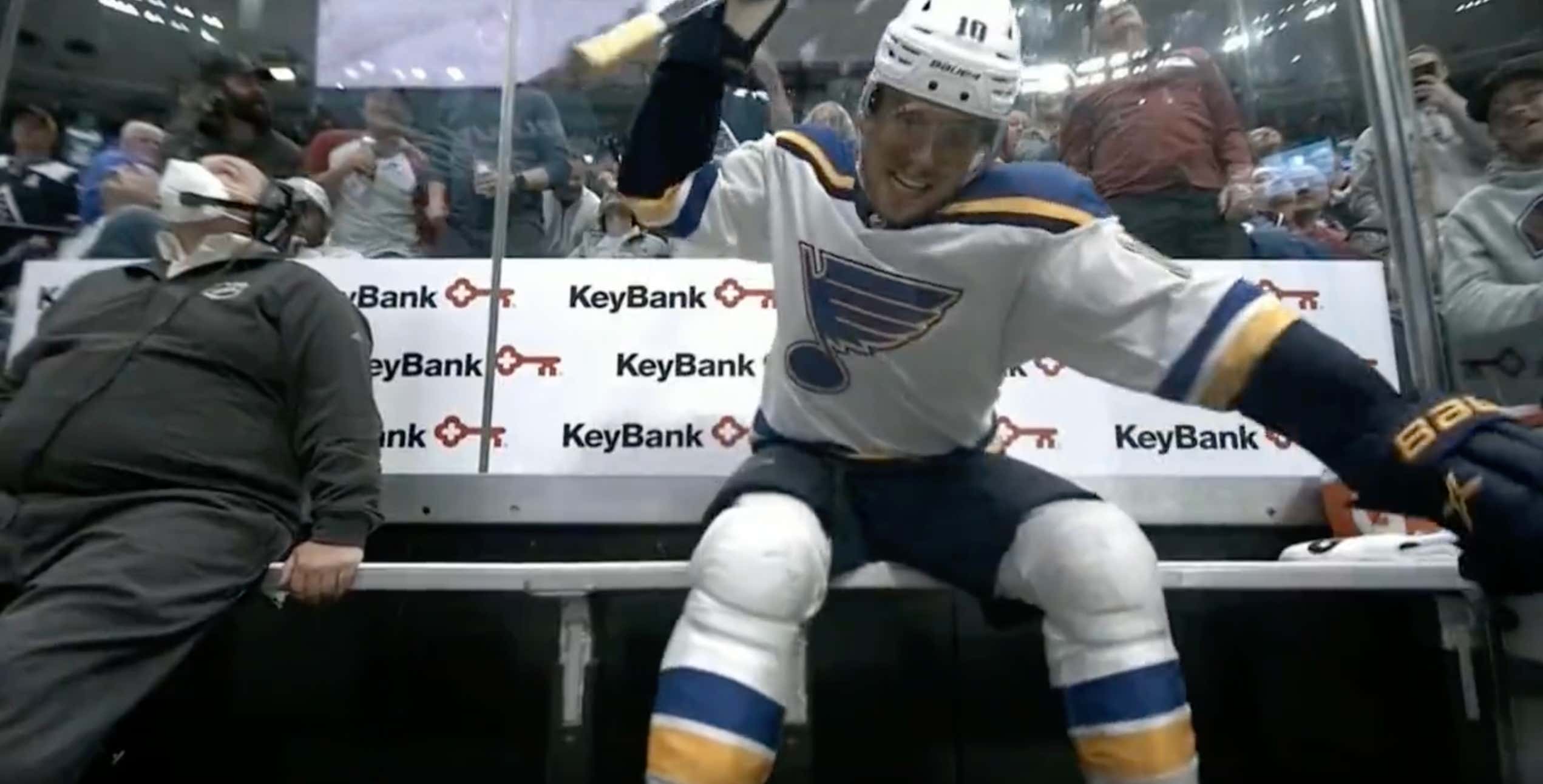 Do Cameras Need Enforcers? Apparently So After Brayden Schenn Beats The Everliving Piss Out Of One In The Penalty Box Last Night