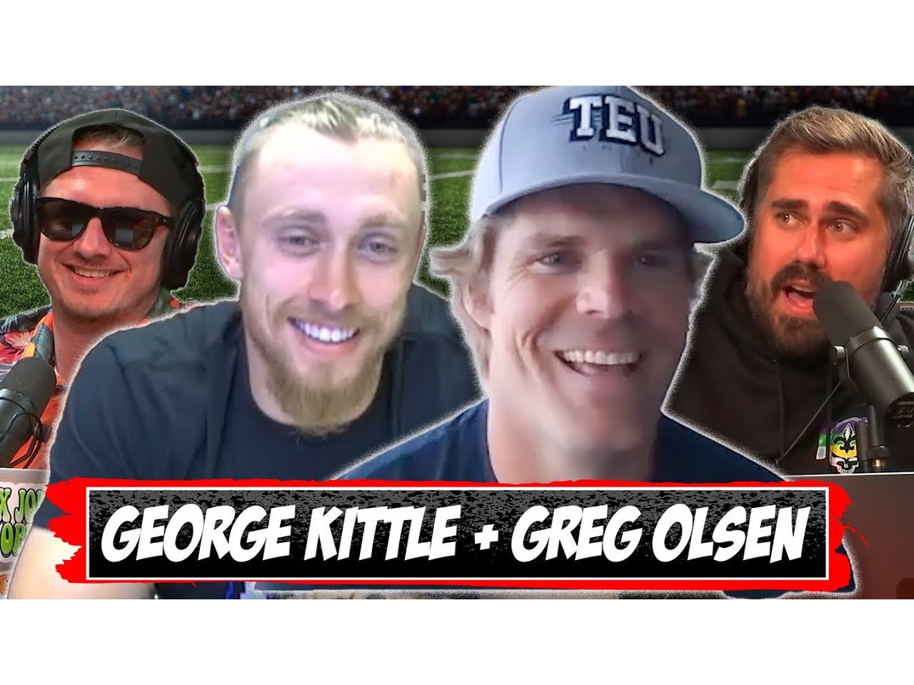 FULL VIDEO EPISODE: Greg Olsen & George Kittle, Hot Seat Cool Throne & Bo Pelini In Studio For A Special Bo Knows Ball Segment