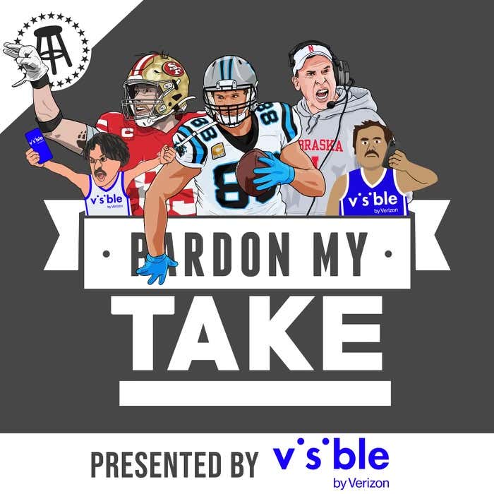 Greg Olsen & George Kittle, Hot Seat Cool Throne & Bo Pelini In Studio For A Special Bo Knows Ball Segment episode artwork