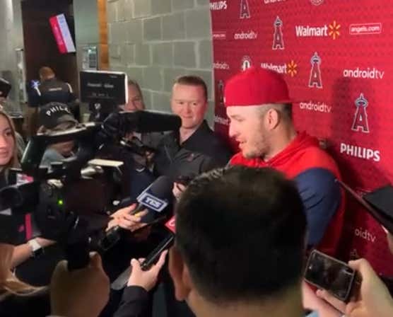 Mike Trout Proves Again That He's The Ultimate Alpha In Any MLB Clubhouse