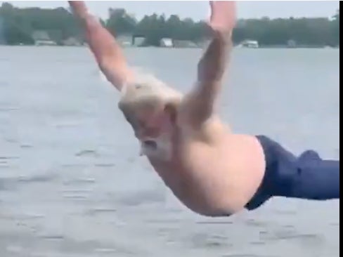 Don't You Ever Dare Think About Challenging John Daly To A Belly Flop Contest