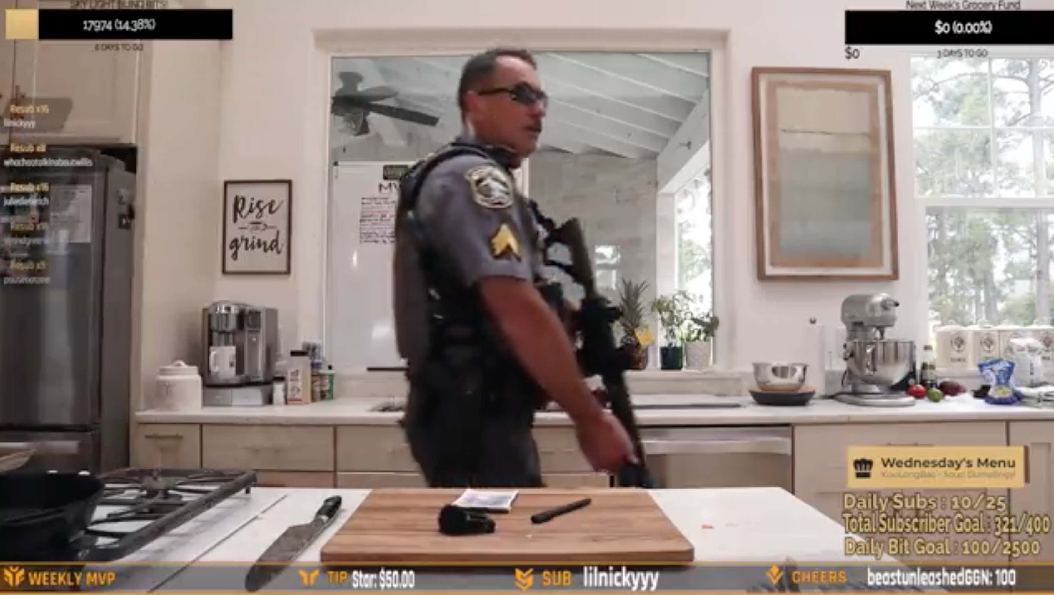 A Twitch Streamer Got Swatted Live On Stream And Then Ended Up Inviting The Cops Over For A Taco Dinner Afterwards