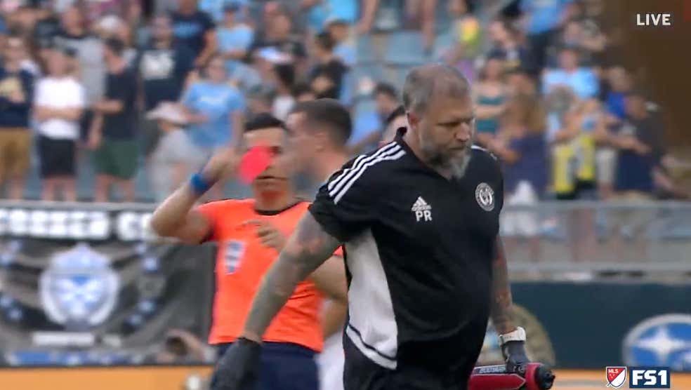 Philly Sports Just Mean More: Union Athletic Trainer Gets Red Card After Being Ready To Fight Entire NYCFC Team