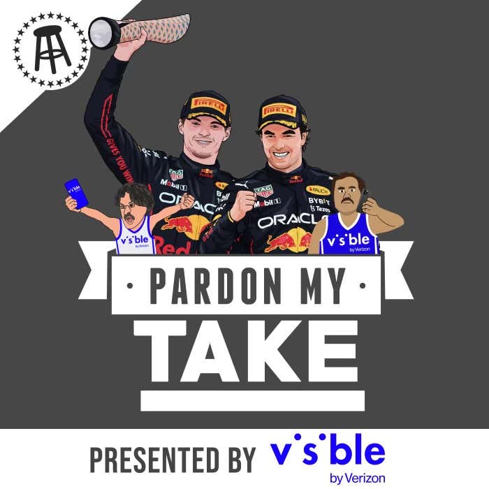 Max Verstappen & Sergio Perez, Kyrie Opts In & Mt Rushmore Of America With Kate episode artwork