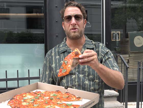 Barstool Pizza Review - The Pizza Shop (Hoboken, NJ)