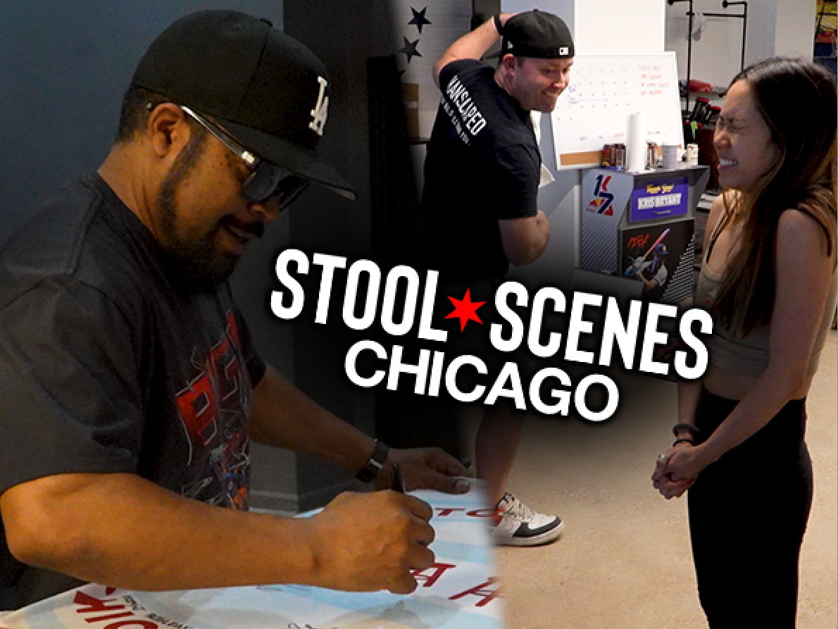 NWA's ICE CUBE Swings Into The Barstool Chicago Office - Episode 25 Of "Chicago Stool Scenes" Is LIVE