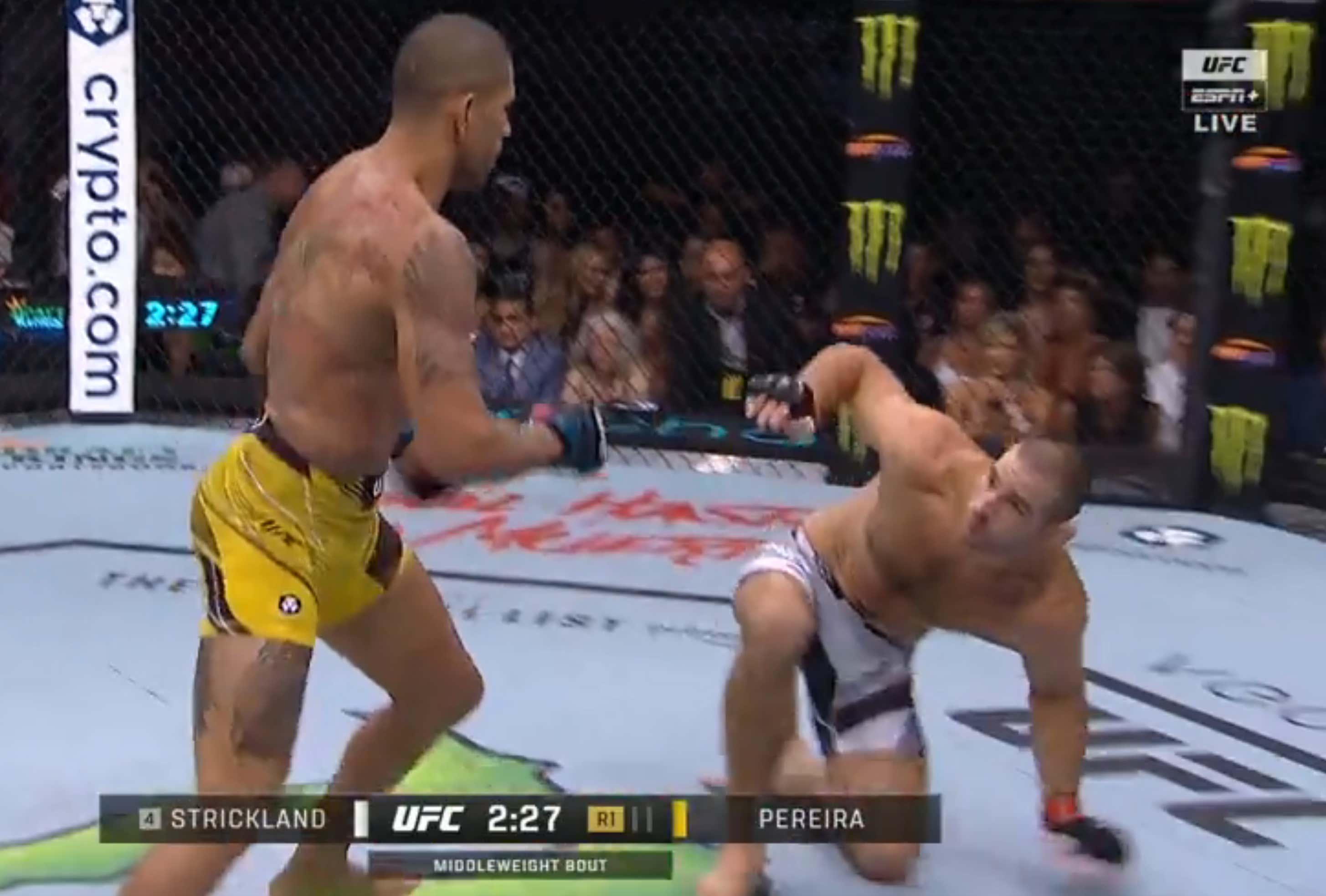 Alex Pereira Sends Sean Strickland To The Shadow Realm