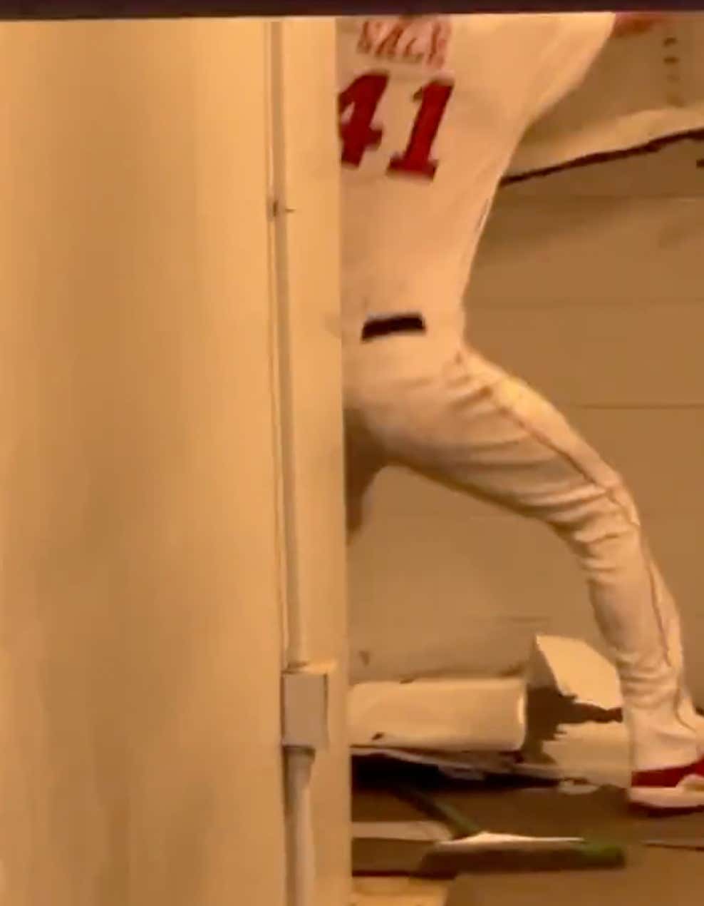 Chris Sale Had a Shitty Rehab Start Tonight So He Decided To Turn His Team's Clubhouse Into a Murder Scene And Destroyed Everything