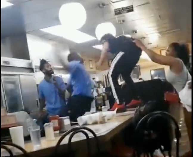 FIGHT VIDEO: Waffle House Employees Once Again Prove They Have Hands