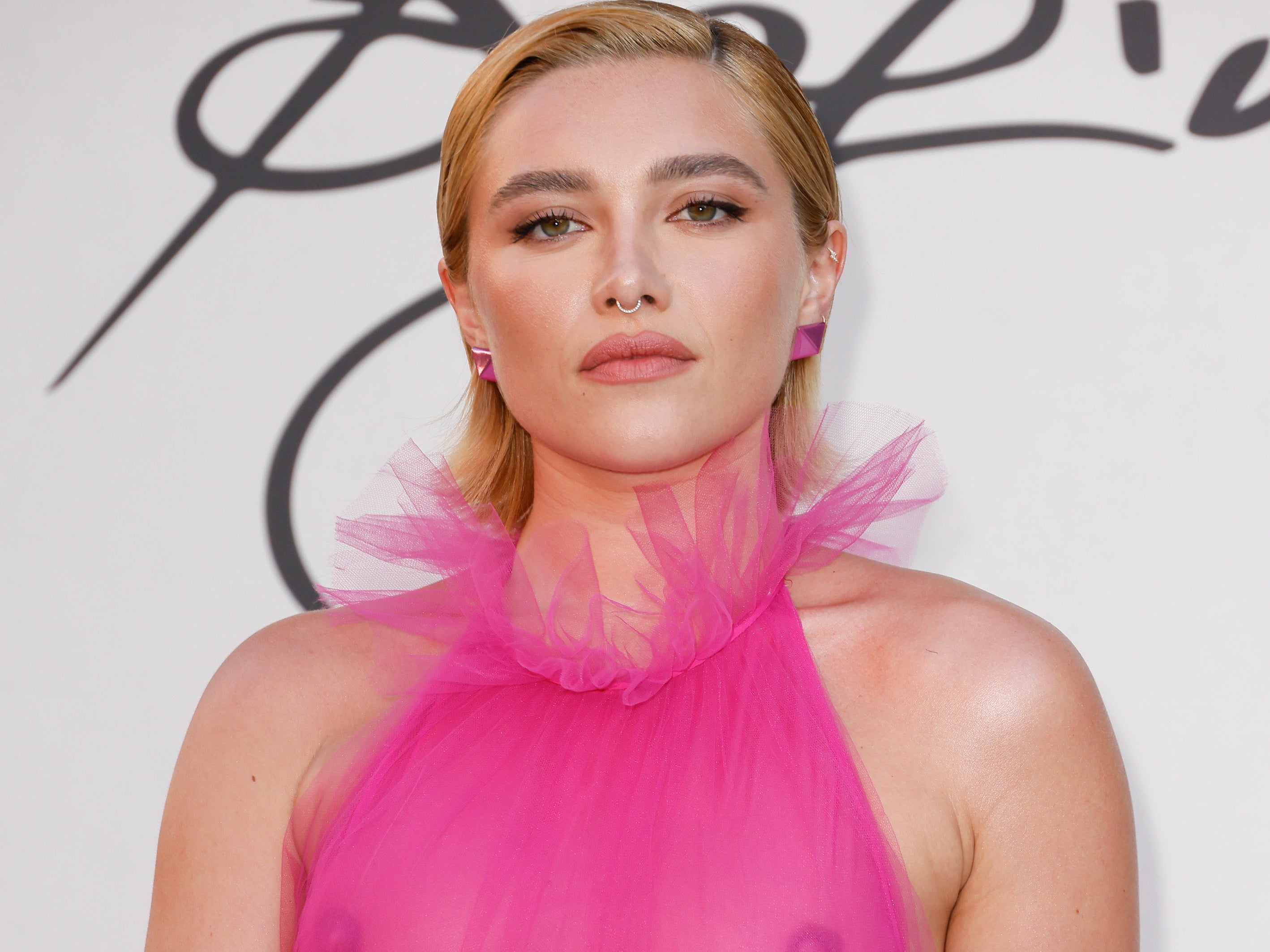 Florence Pugh Wore A Sheer Valentino Dress In Rome And Then Proceeded To Put All The Men Making Fun Of Her Breast Size In A Bodybag