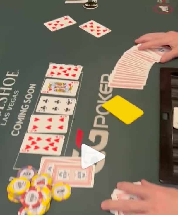 Busting The Main Event To A Straight Flush After Flopping Quad Sixes Is a Brutal Way To Go Out